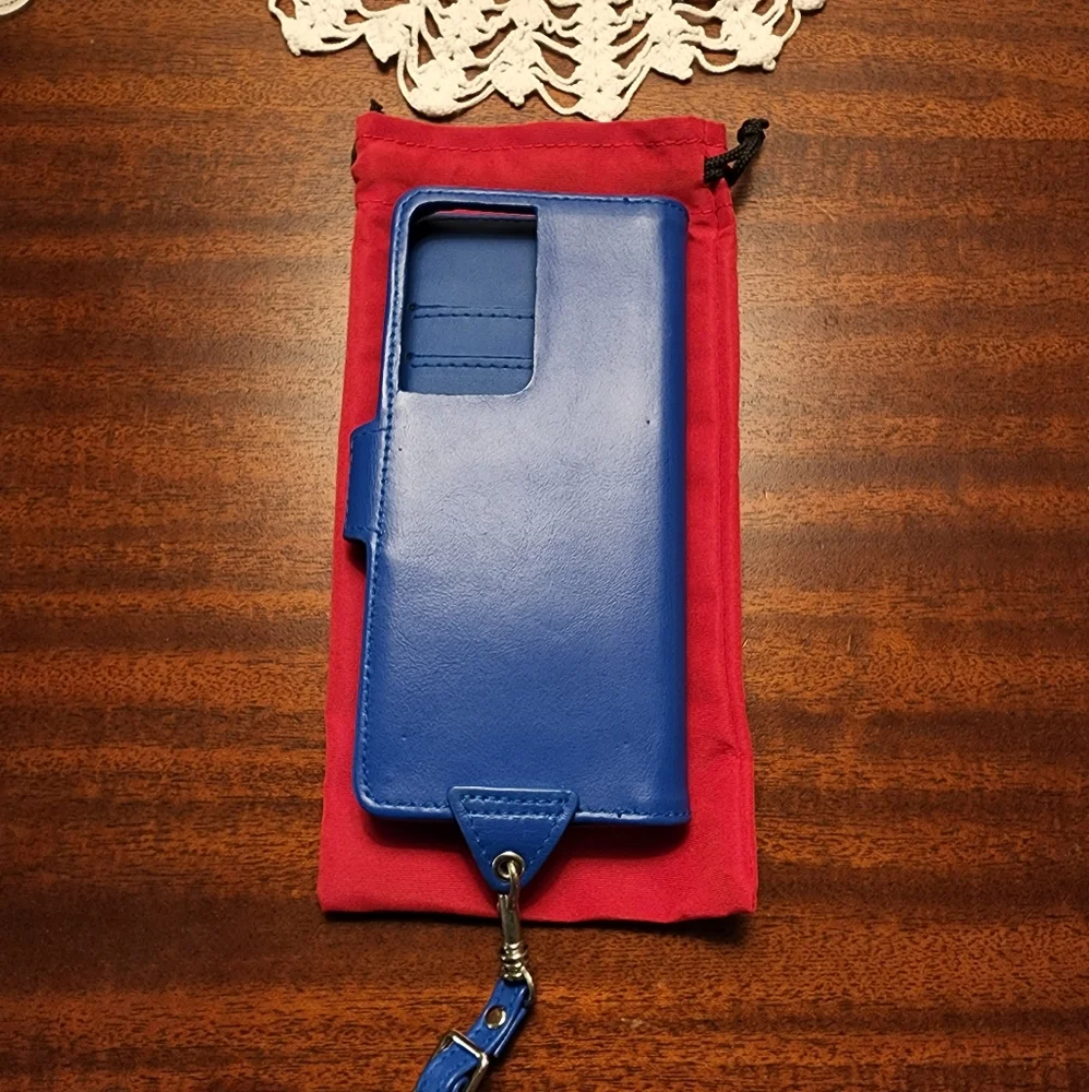 Noreve Custom Leather Tradition B Wallet Folio Cover Samsung Galaxy S21 Ultra